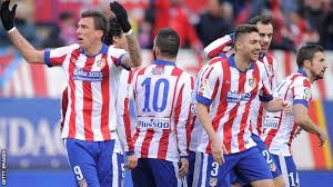 Atletico Madrid 4 - 0 Real Madrid. Real have only won once against Atletico in their last seven meetings: the Champions League final last season